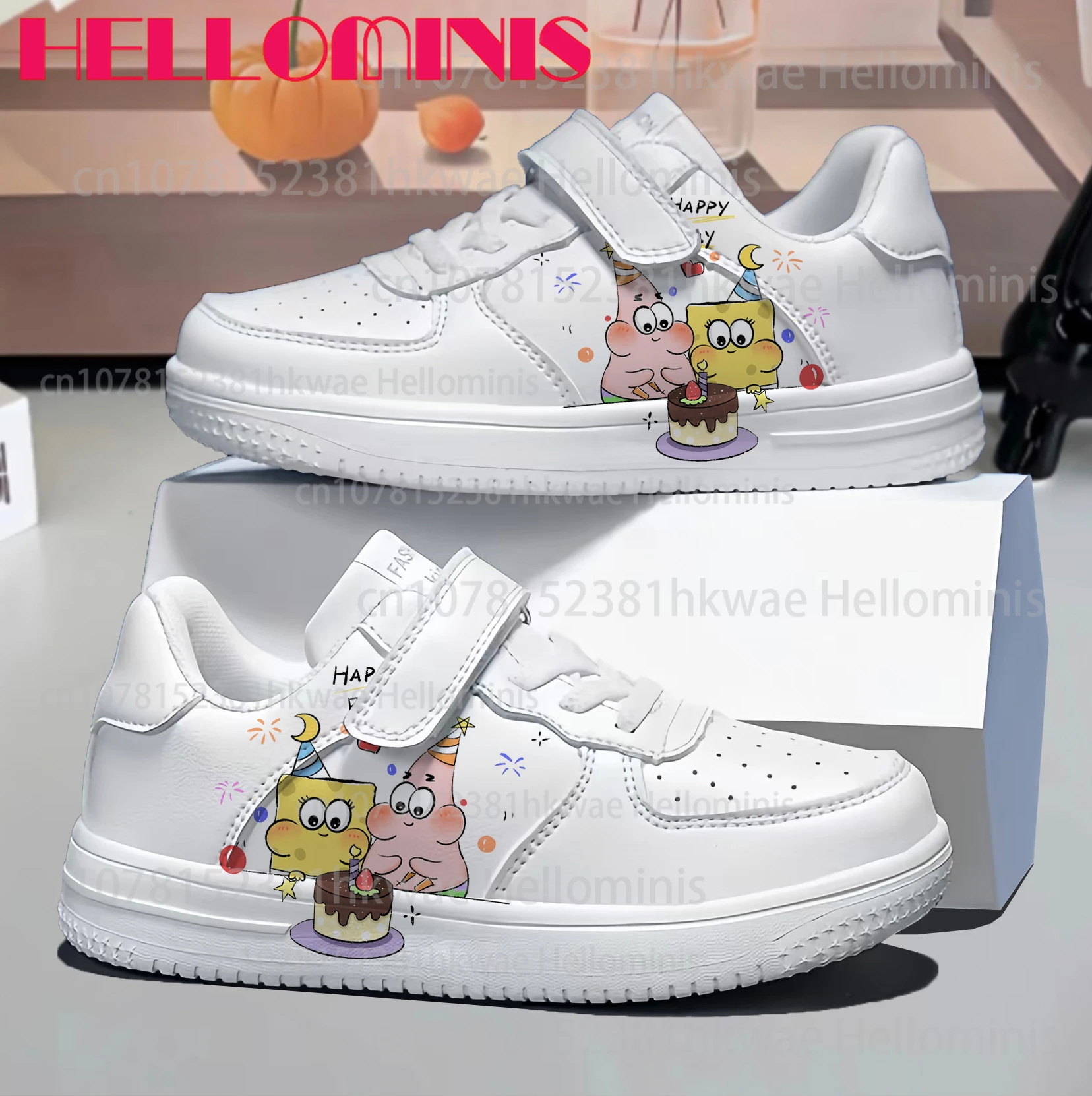 أحذية سبونجبوب العصرية الكاجوال أحذية رياضية للأطفال والطلاب والأطفال وكرة السلة والبنات والأولاد أحذية رياضية للجري هدية