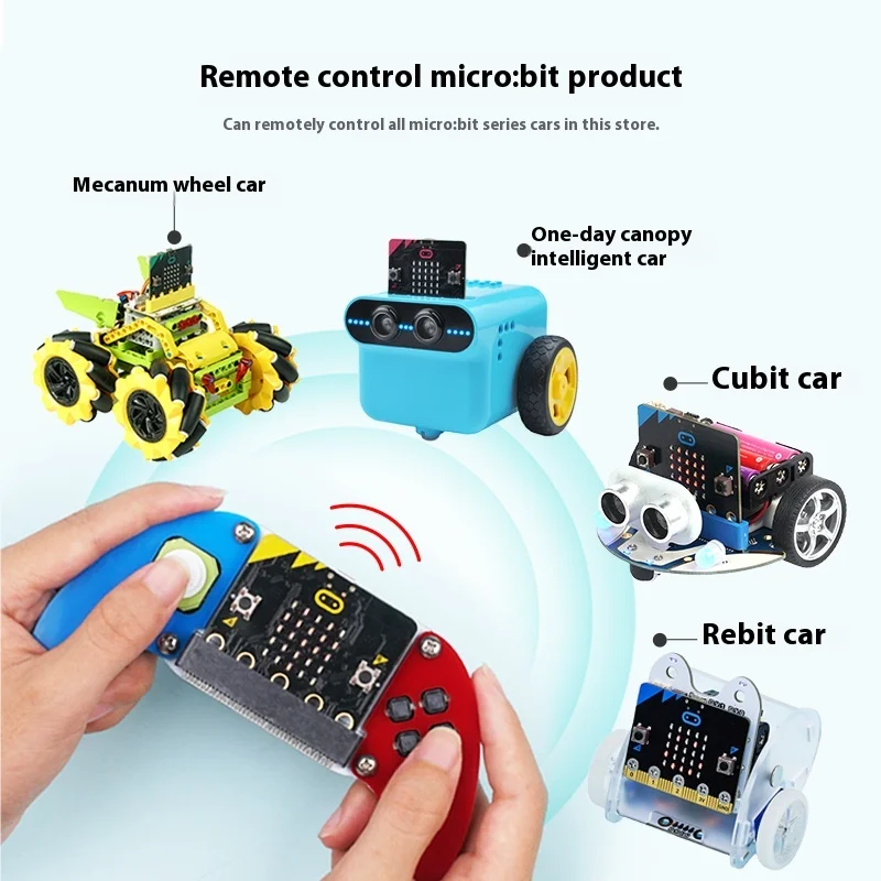 microbit programming joystick expansion wireless remote control car for micro bit gamepad electronics