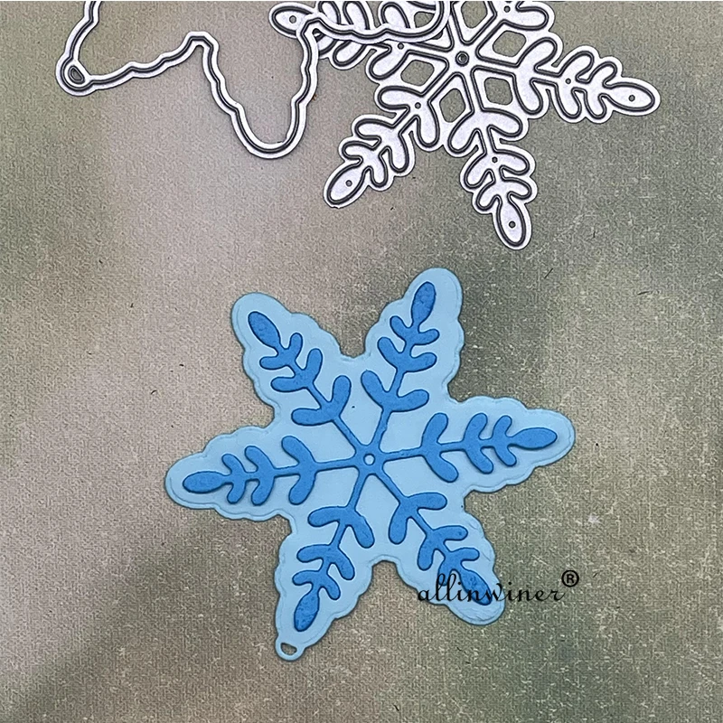 Snowflake background decoration Metal Cutting Dies Stencils Die Cut for DIY Scrapbooking Album Paper Card Embossing