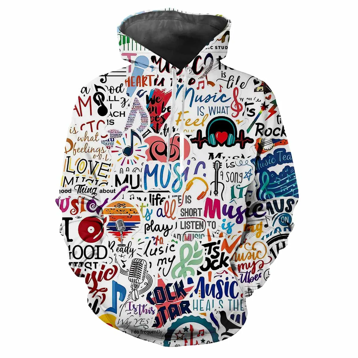 

Spring Autumn Fashion Men's Hooded Print Letter Pattern Sweatshirt Casual Long Sleeve Hooded Tops Street Design Men's Sportswear