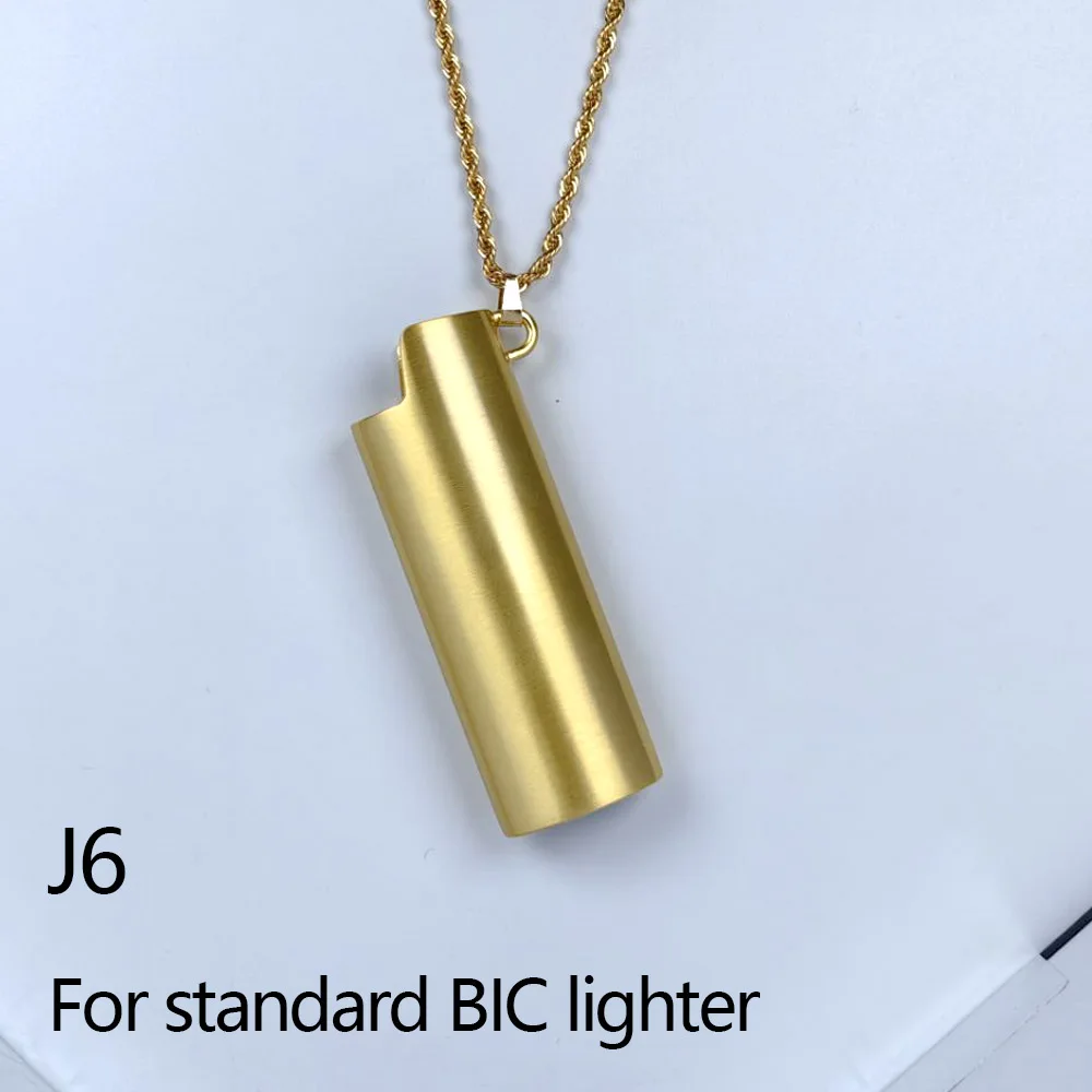 Medium/Standard Size Lighters Case Necklace Pendant Trendy Hip Hop