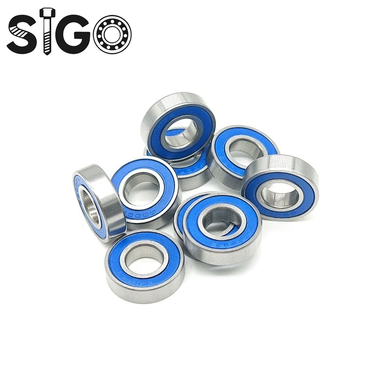10 قطعة 6900RS 10x22x6 ملليمتر تحمل ABEC-7 هواية الكهربائية RC سيارة شاحنة 6900 RS 2RS الكرات الأزرق مختومة 6900-2RS