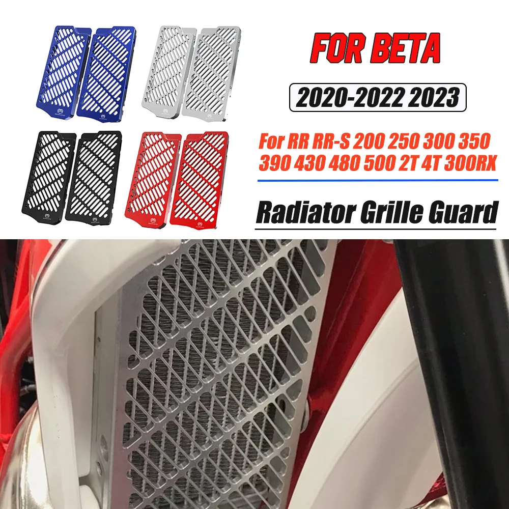 

Motocycle Radiator Grille Cover Water Tank Guard Protect FOR BETA RR RR-S 200 250 300 350 390 430 480 500 2T 4T 300RX 2020-2023