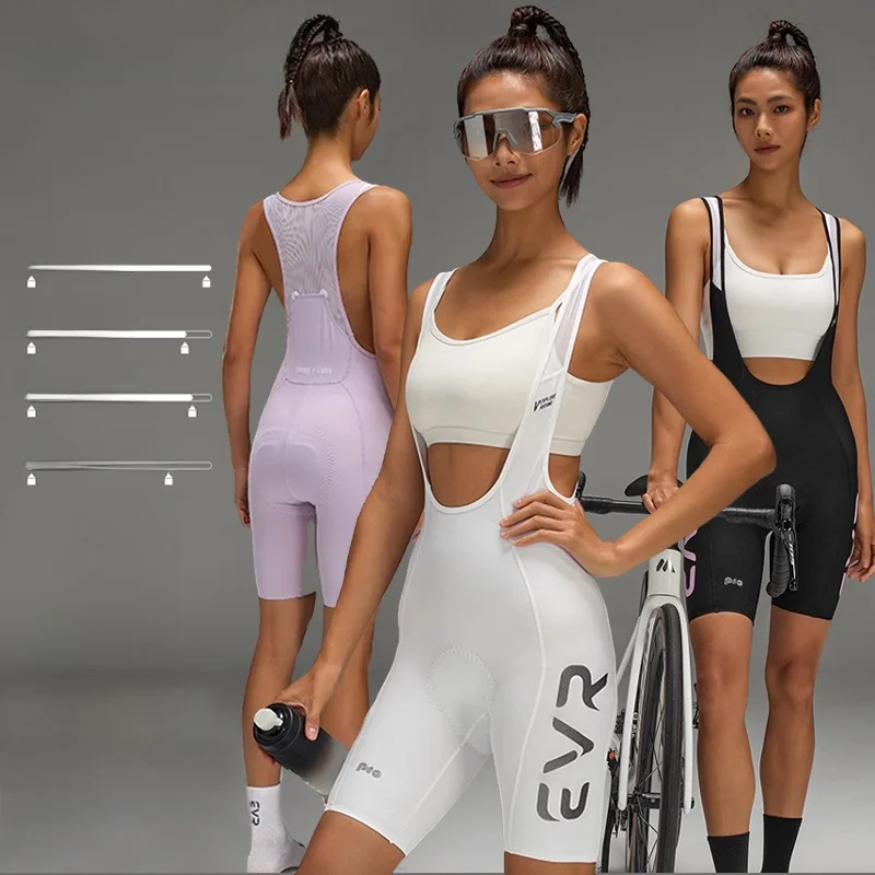 

EVR2025 Women's Cycling orts Breathable Bicycle Riding Suit Arrow Head Design Summer Cycling Pants Airy Cetition Sle