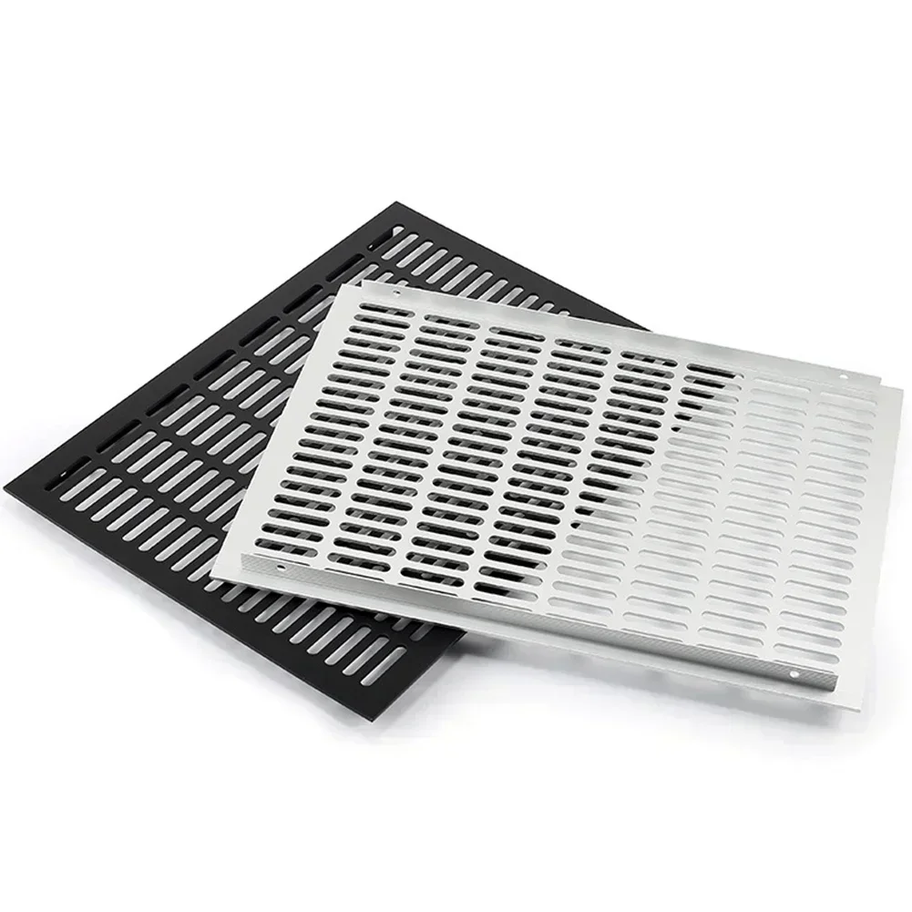 300/400mm Vents Perforated Sheet Aluminum Alloy Air Vent Perforated Sheet Web Plate Ventilation Grille Vents Perforated Sheet
