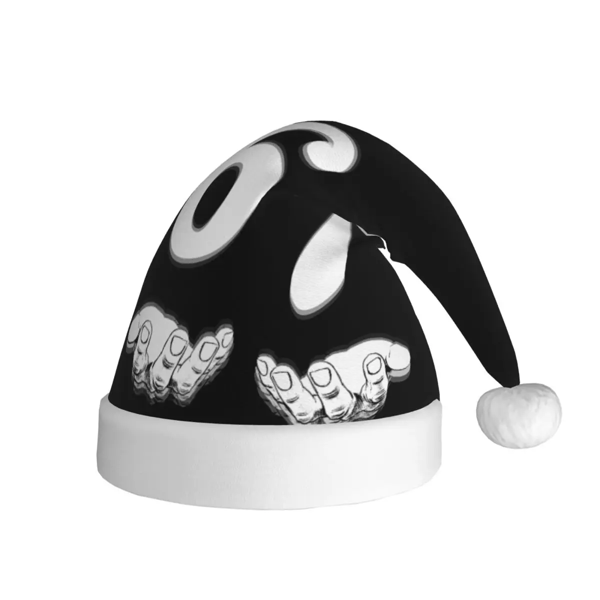 Funny Six Seven 6 7 Meme Anime Cartoon Christmas Hats for Adult Men Women Santa Hat Cap Cosplay Gifts