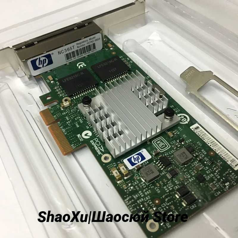 

NC365T 593722-B21 593743-001 593720-001 4Port PCIe 2.0 x4 Ethernet Adapter