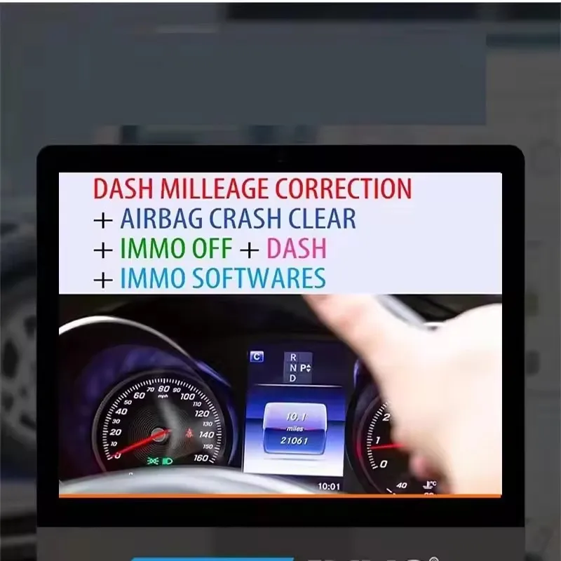 برنامج IMMO OFF + تصحيح DASH MILLEAGE + AIRBAG CRASH CLEAR/ إجمالي 32 جيجابايت حزمة برمجة برامج السيارة Ecu