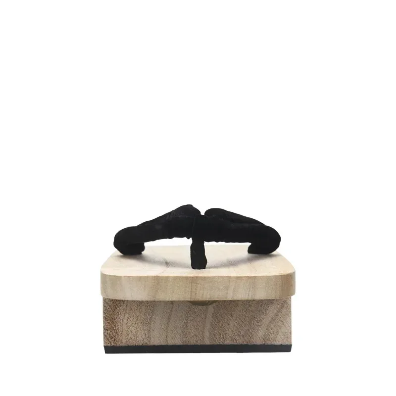 

Новинка 2024, мужские японские сабо Geta MeetLife, традиционные самурайские однотонные деревянные шлепанцы Cos, туфли с двумя зубцами, восточные Sa eqs9X