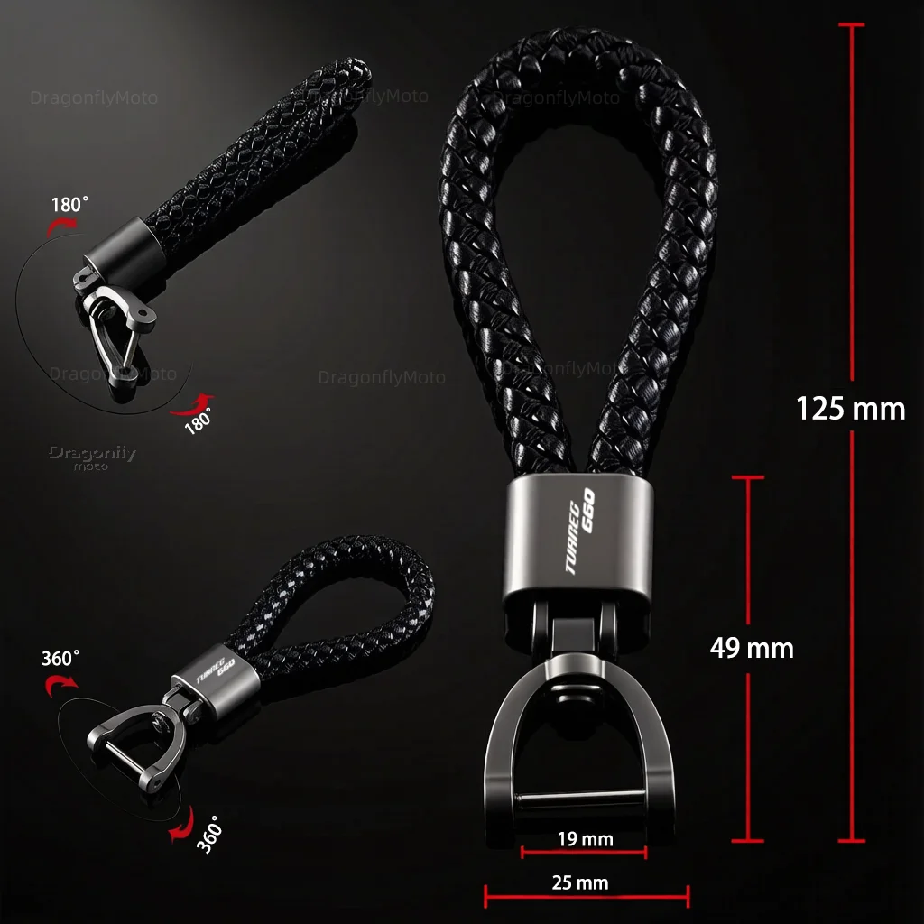 Motorcycle Keychain Keyring With Logo For Aprilia Tuareg 660 Tuareg660 Motorbike Key Chain Ring Accessories Metal Keychain