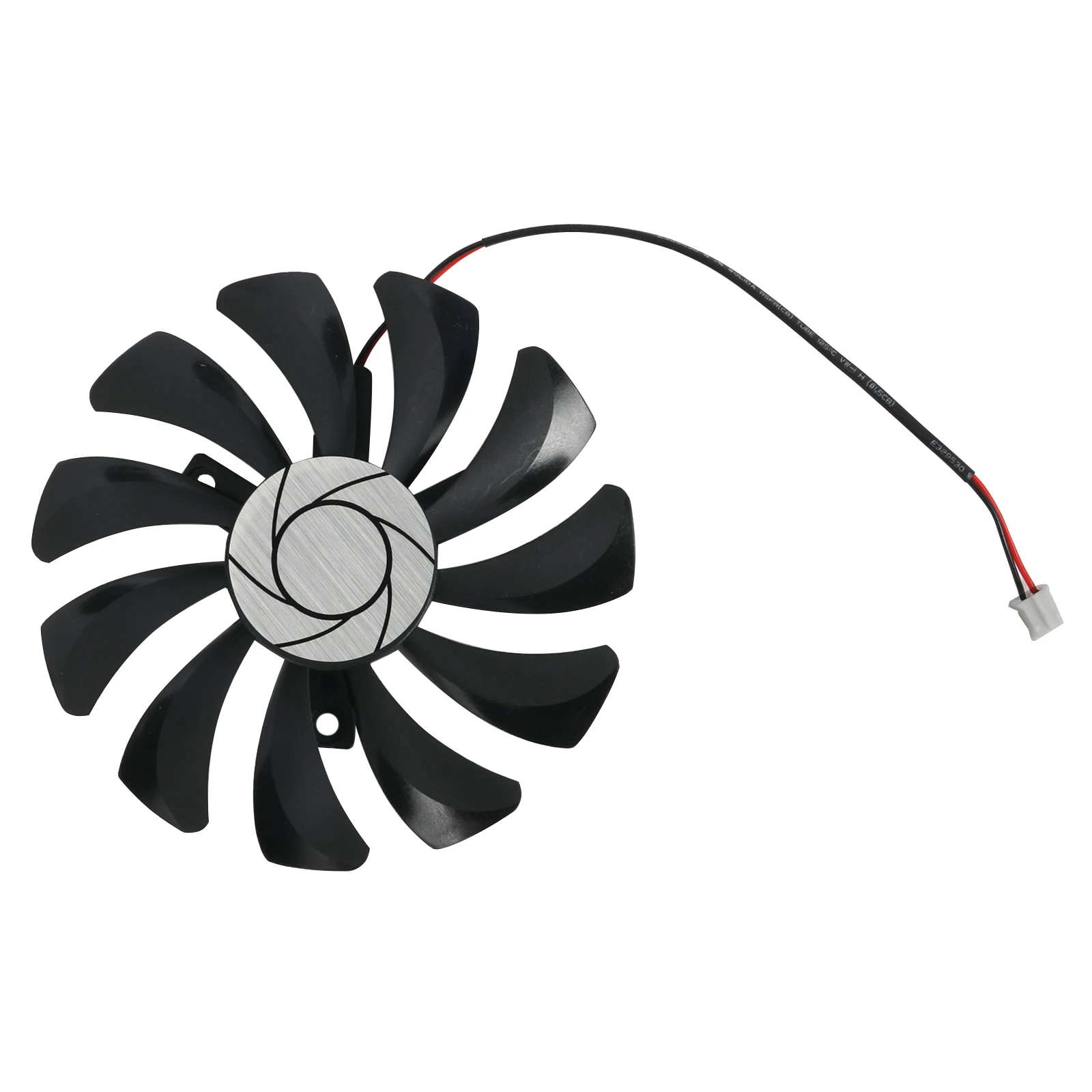 85MM HA9010H12F-Z 2Pin Cpu cooler for MSI GeForce GTX1050Ti GT OC RX 550 GTX 1650 AERO ITX 4G OC video card fan