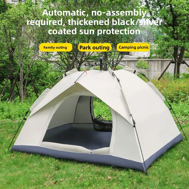 Camping supplies Outdoor automatic quick-opening double camping folding tent