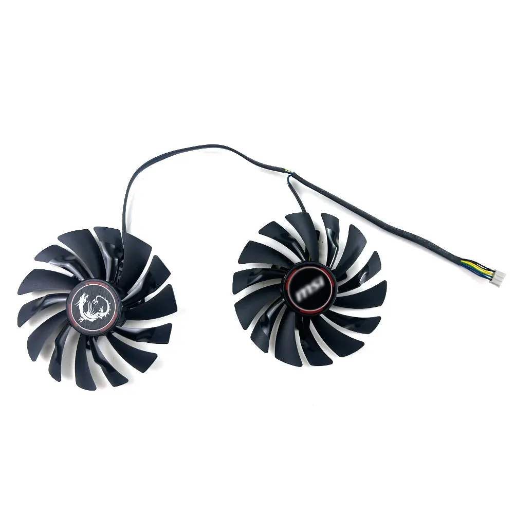 NEW Cooling Fan 95MM 4PIN PLD10010S12HH For MSI GTX1080 1070 1060 GTX980TI 960 950 GAMING RX 470 GAMING X Graphic Card Fan