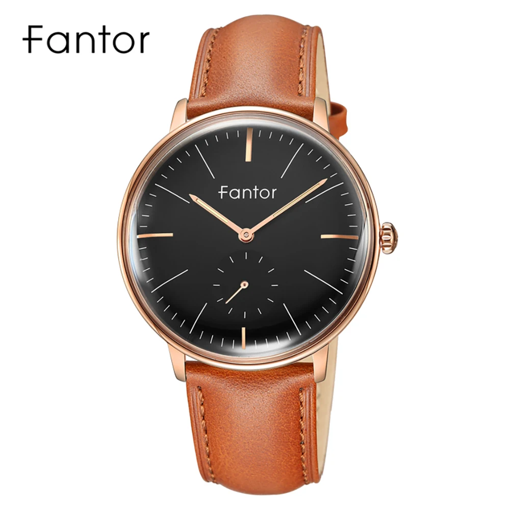 Fantor Fashion Luxury Quartz Watch Men Wrist 2020 New Brand Casual Business Luminous Hand Quartz Wristwatch Man Leather Watches