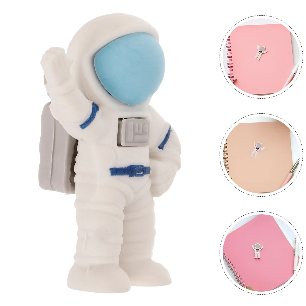 

48 Pcs Space Eraser Decorative Pencil Erasers Drafting Cool for Student Drawing Astronaut Small Toys Classroom Cartoon