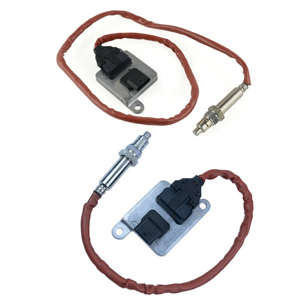 VEPDIESEL 2PCS 5-Pins Rear Front NOX Sensor 13628589844 13628589846 5WK96699C For 2009-2017 BMW E70 F30 F31 X5 328d xDrive
