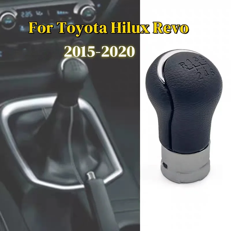 Replacement 5/6 Speed Manual Car Gear Shift Knob For Toyota Hilux Revo 2015 2016 2017 2018 2019 2020 Car Refit Accessory