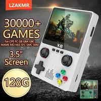 NEW X6 Retro Portable Console 128G 30000+GAMES 3.5\