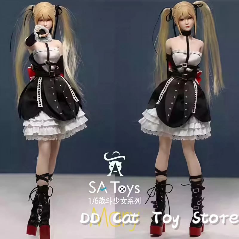 

In Stock Genuine SAtoys M001 1/6 Marie Rose Combat Girl Model 12'' Full Set Female Soldier Action Figure Collectible Model Toy