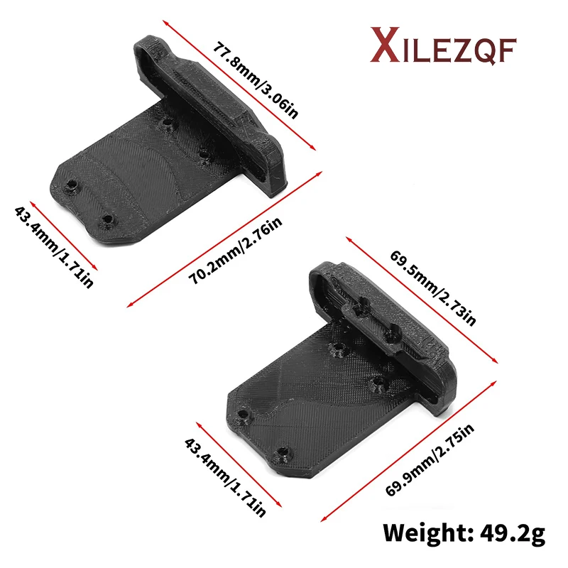 XILEZQF RC LEILALUO DSK 1/8 Scale RC Car Chassis Armor Guard Skid Plate - Protection And Upgrade Accessory forLEILALUO DSK