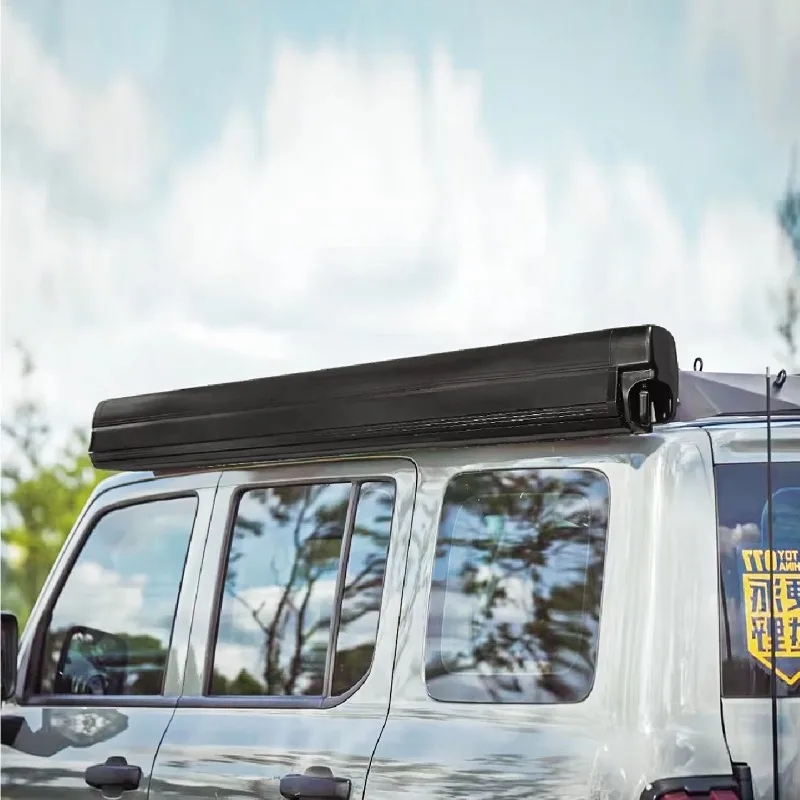 12v Motor RV Waterproof  2.5m Extension Width Vehicle Motorized RV Awning for Motorhome