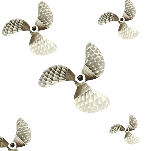 Hot Selling Marine Copper 32  Inch 3 Blade Underwater Thruster Propeller with Drive Shaft