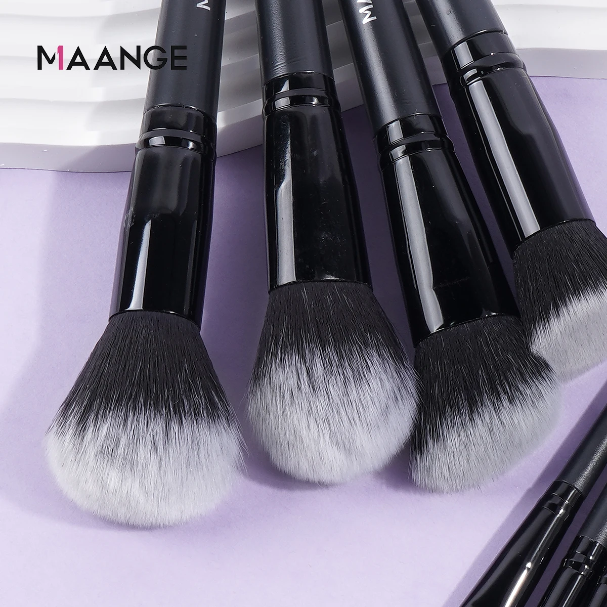 MAANGE 15pcs Makeup Tool Set 12 Pcs Makeup Brush Set Professional Brushes Foundation Makeup Sponges Puff  3 Beauty Eggs Gift Kit