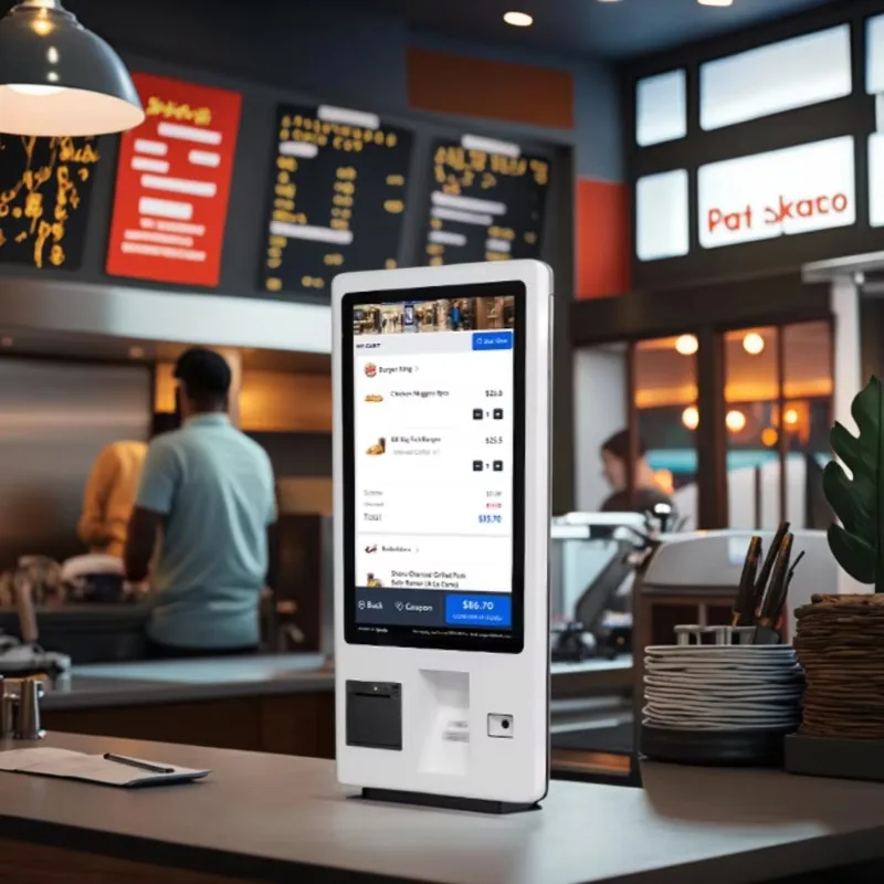 

Self-Service Indoor Payment Kiosk Touchscreen Wall Mount SDK Functionality Android OS Resolution For Shopping Malls