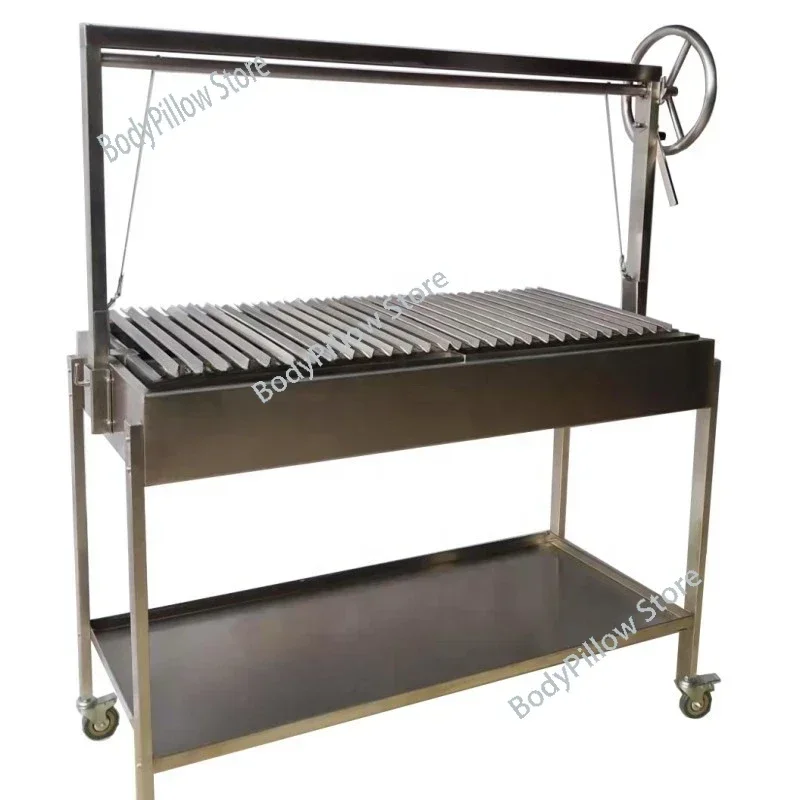 Stainless Steel  Grill Argentine   Adjustable Traditional