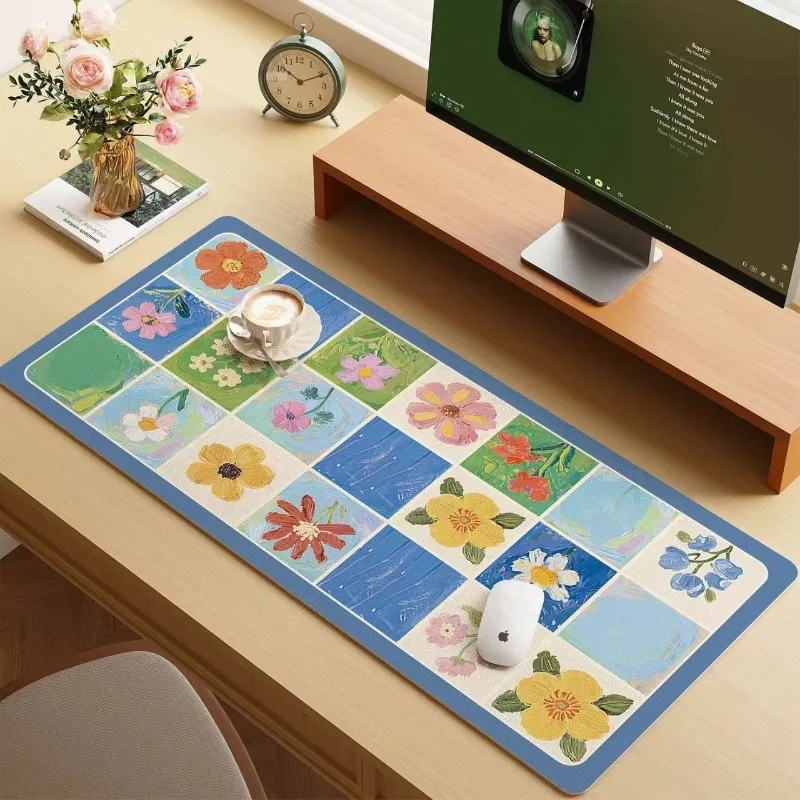 oversized mouse pad simple boys and girls e-sports game office  thickened wrist guard computer desk mat