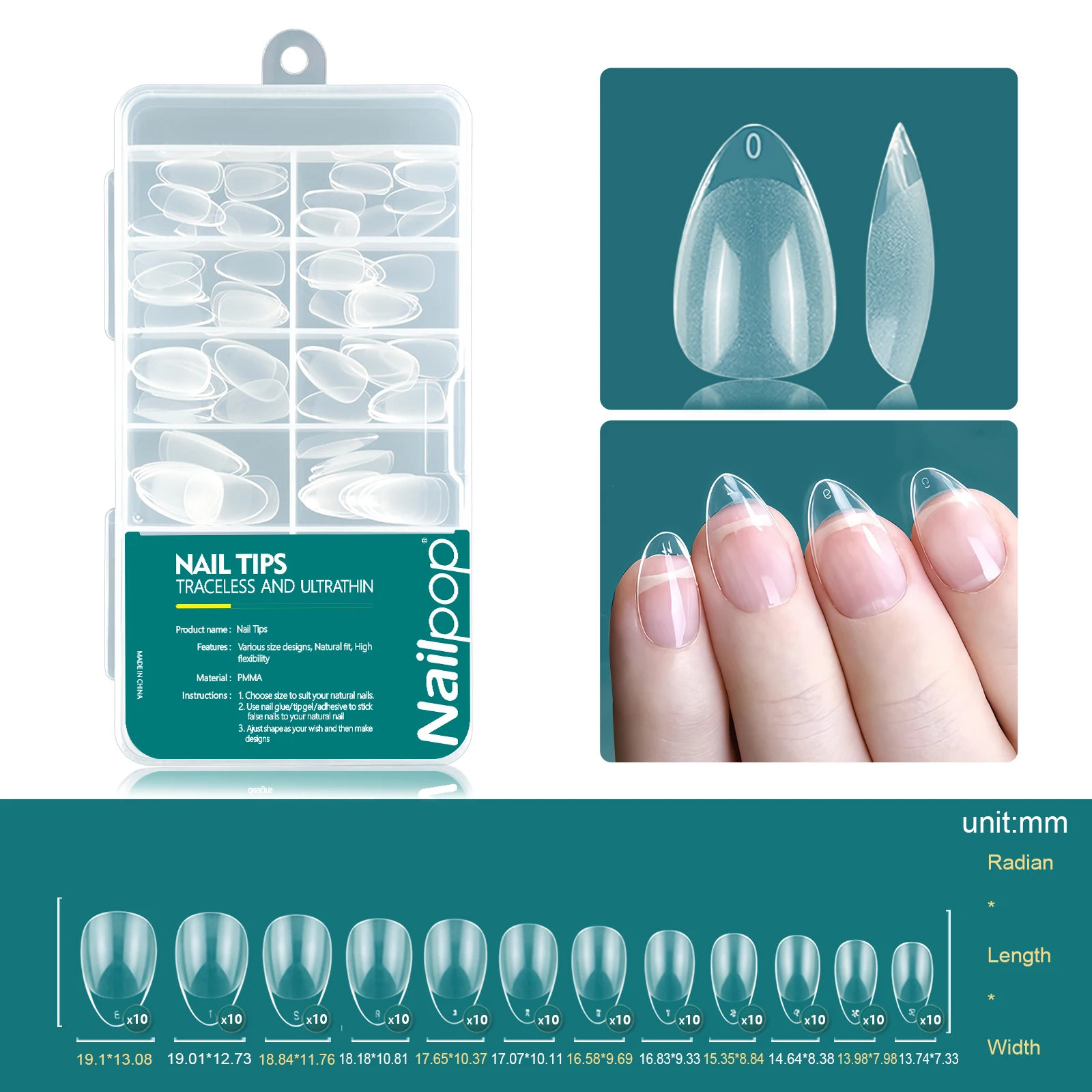Almond 006 120pcs