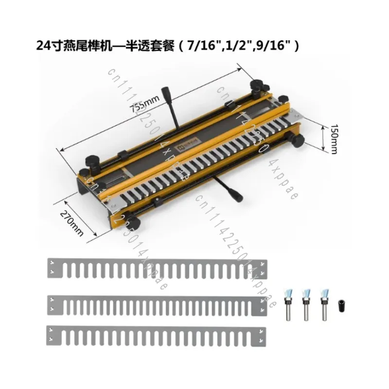 Semi-transparent DIY Woodworking Dovetail Tenon and Tenon Machine Tenon Opening Machine