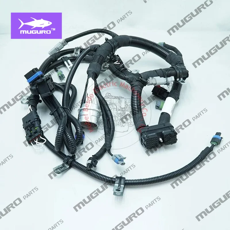 ISB5.9  QSB5.9 ISB QSB Auto Engine Parts ECM Engine Control Module Wiring Harness 3958224 3937165