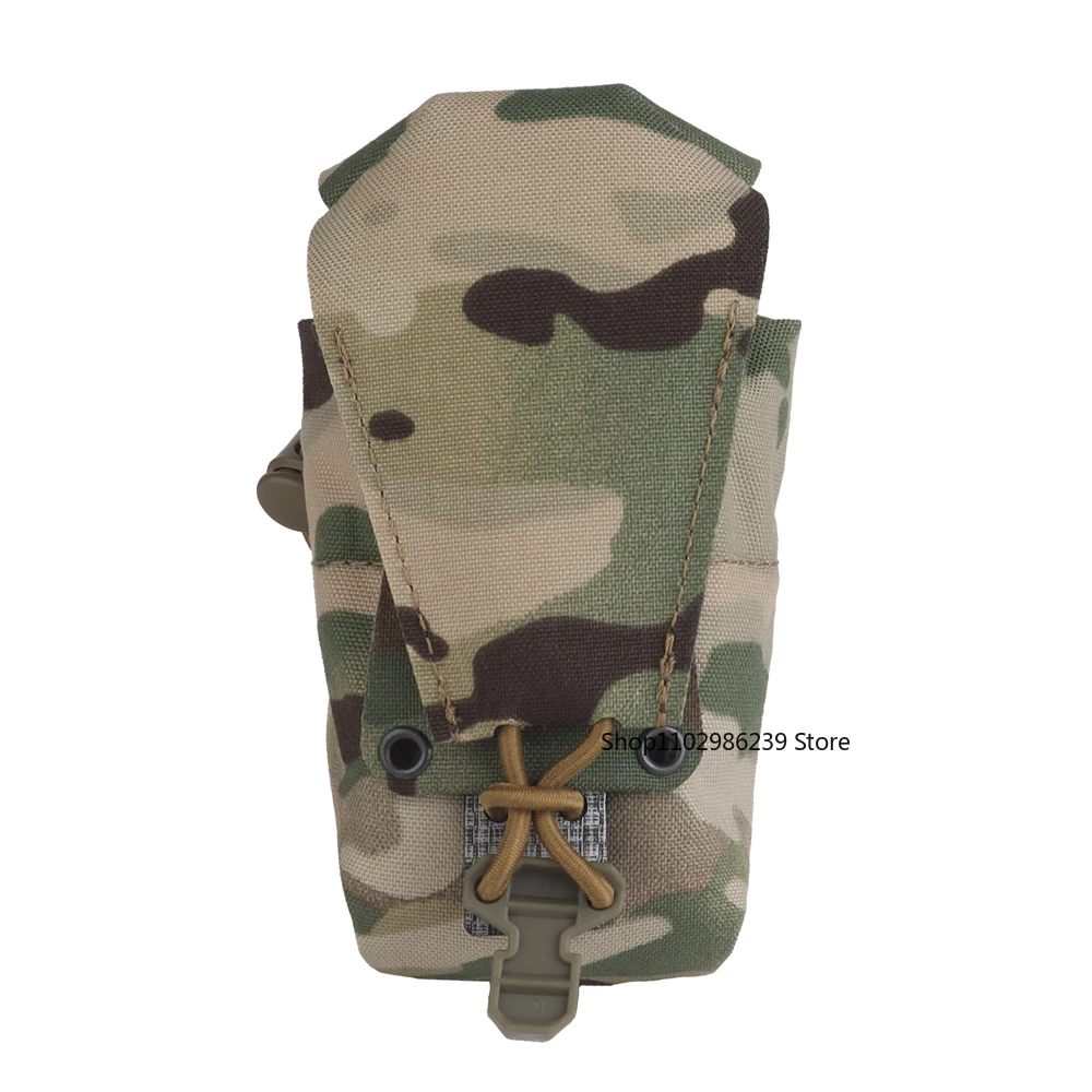 Ferro Style Tactical Molle Pouch Banger Pocket Outdoor Hunting Radio Holder Airsoft Magazine Pouch Adjustable Tool Bag Belt Gear