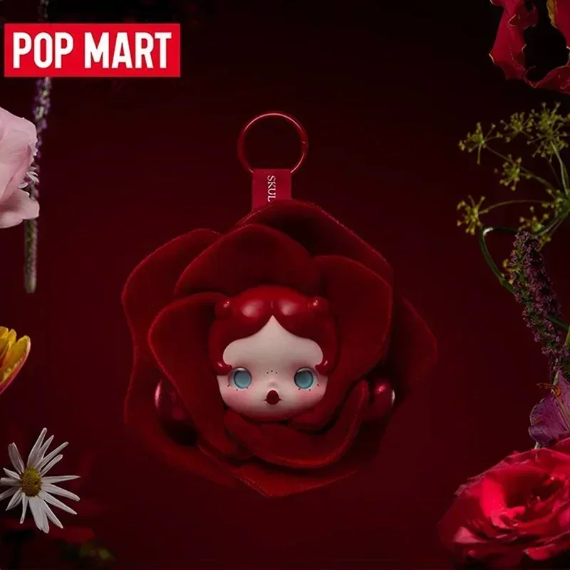 

POP MART SKULLPANDA Petals In Four Acts Series Earphone Bag Blind Box Mystery Box Doll Cute Anime Figure Toys Desktop Ornaments