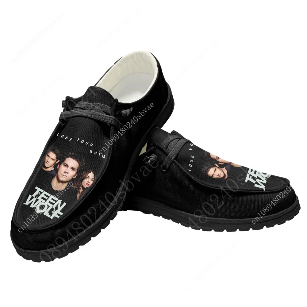 Teen Wolf Stiles Stilinski Casual Shoes Flat Shoe Men Woman Breathable Casual Indoor Outdoor Lightweight Footwear Custom Shoe