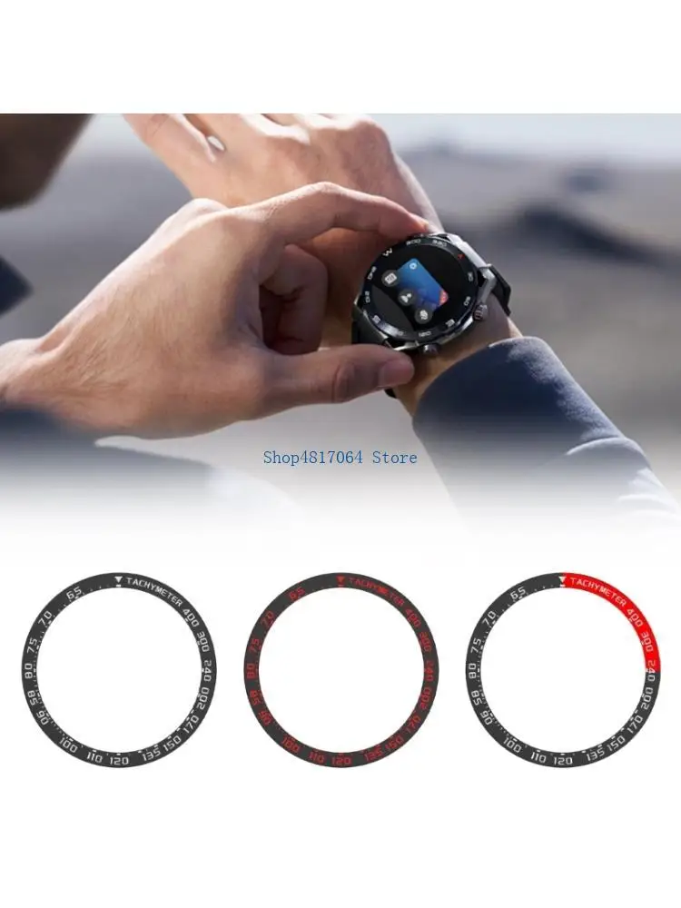 T3LB Protector Frame Bumper Bezel Rings Cover Stainless Watch Scratchproof Housing