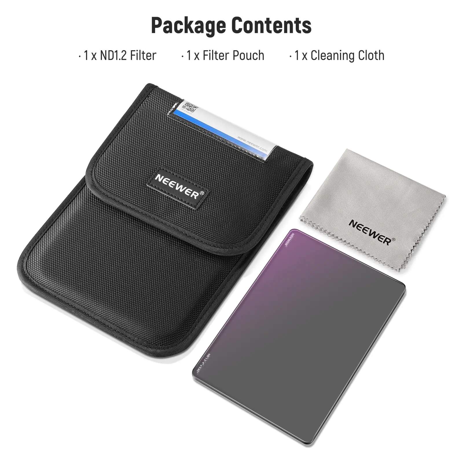 فلتر ND مربع ND0.9/1.2/1.8 (3/4/6 توقف) 4 بوصة × 5.65 بوصة فلتر سينما محايد الكثافة لمتوافق مع صندوق NEEWER غير اللامع