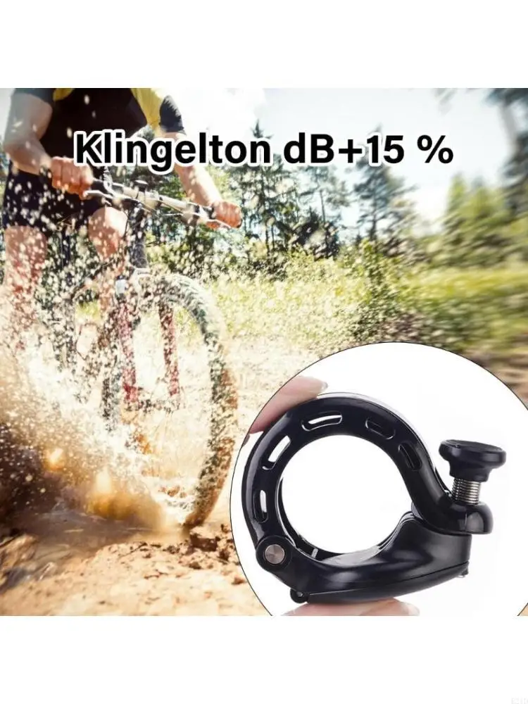 

Aluminum Mountain Road Bikes Bells with Tool for 22.2-31.8mm Bike Handlebars 110db Loud Sound Bells Bike Bells for Teen