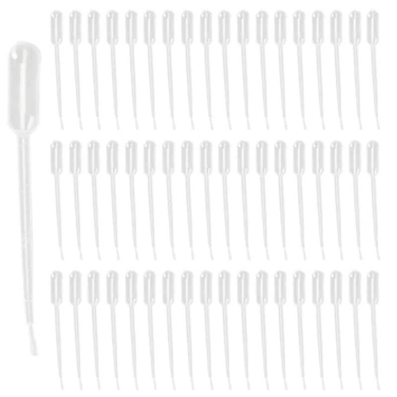 

WORTHOWN-1000PCS Градуированные пипетки-капельницы Полиэтилен (1 мл)