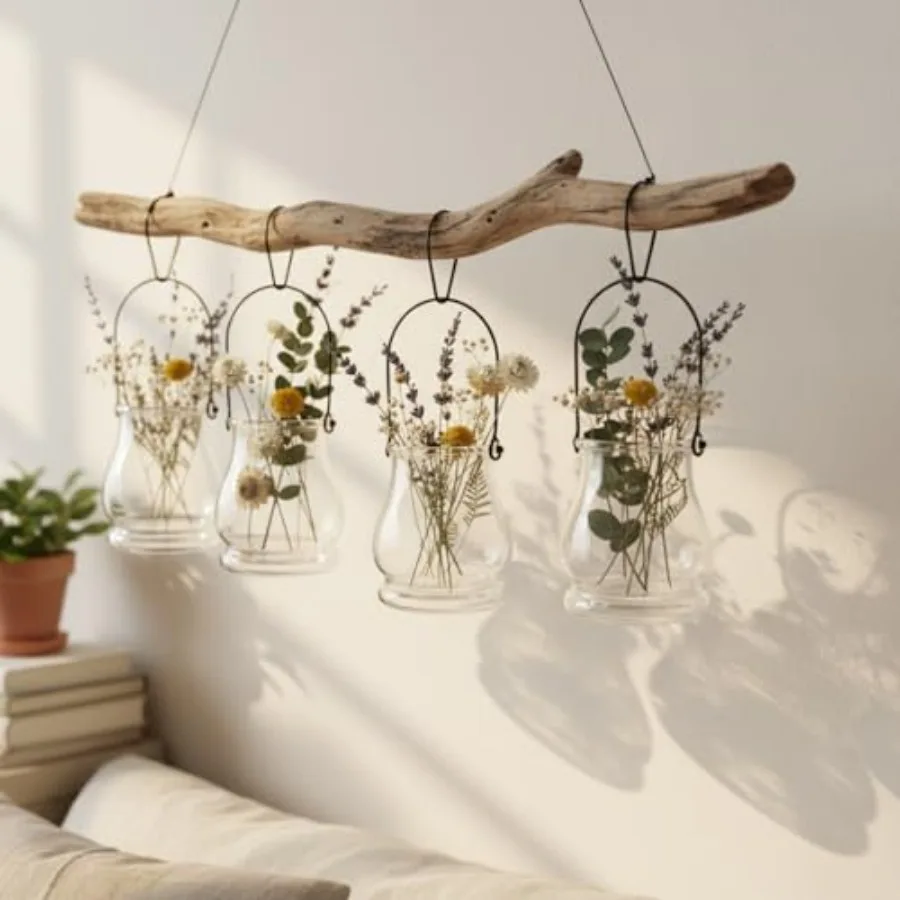 Pcs Hanging Candle Holder Clear Tea Lights Christmas Decor Glass Plant Candle Holder Fillable Hanging Glass Globes Vintage Home