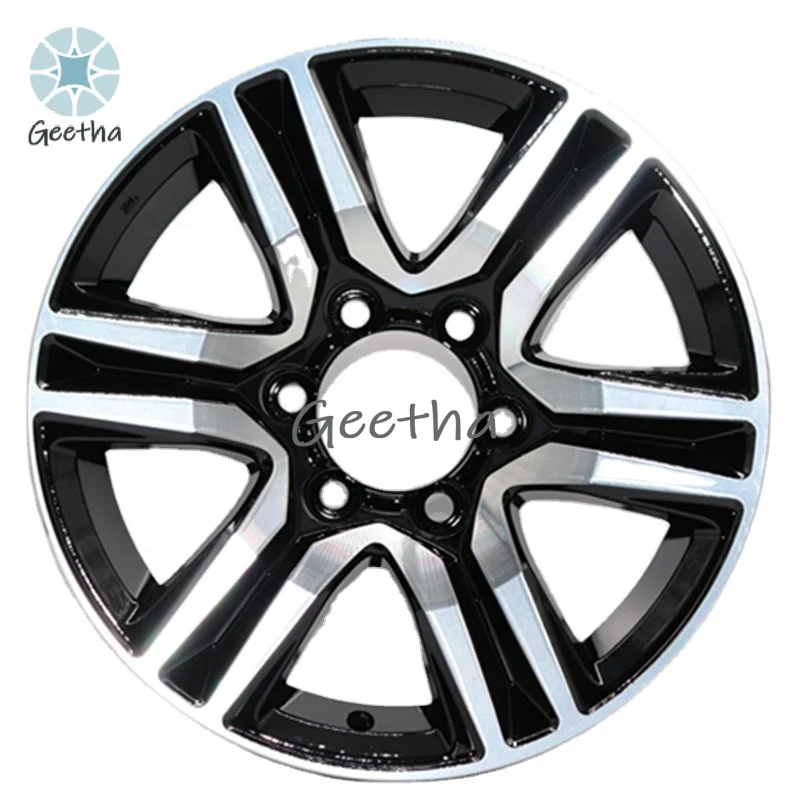 

For Hot Sale Rim 6x1397 Wheels 17 Llanta ET 30 Alloy Wheel Rim CB106.1 17x75 Alloy Rim Fit for Prado Passenger Car Wheels