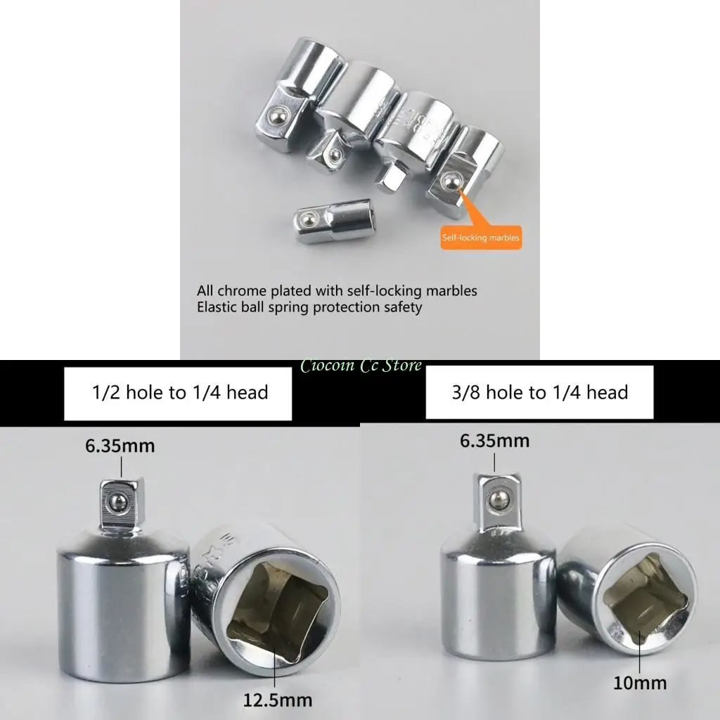 

X90F 7pcssteel Adapters & Reducers Установите адаптеры скребки для ремонта для ремонта