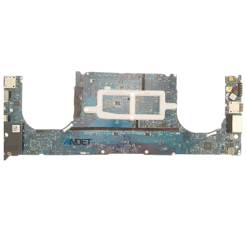 LA-H331P For DELL XPS 15 7590 EDB51 Laptop Motherbroad Motherboard Mainboard I7-9750H 1650 4G Accessories 100% test work 018W12