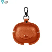 Business leather earphone case for realme Buds Air 5 Pro Wireless Earbuds Protector Anti-Scratch Soft Cover Earphone Accessories