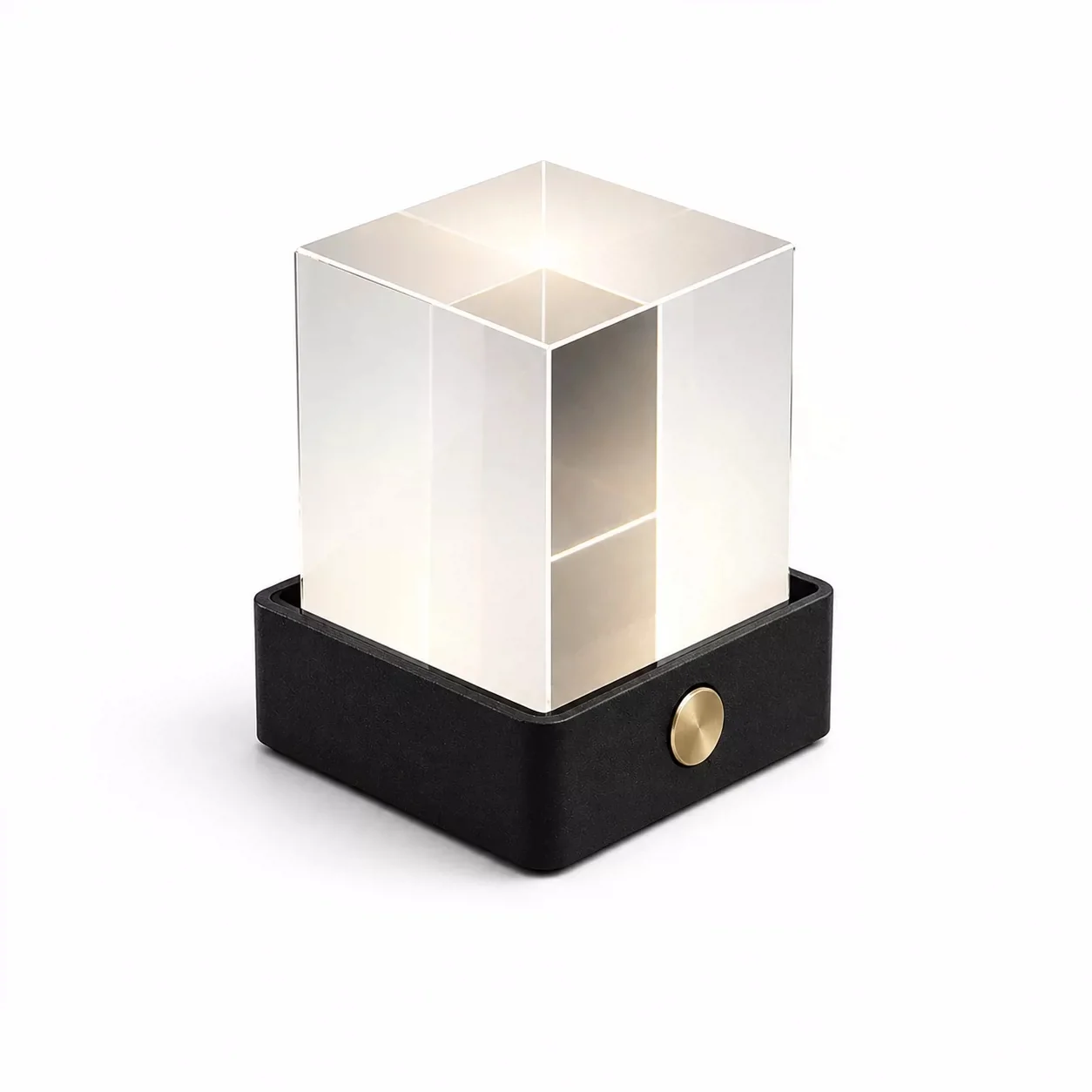 Qianxun Digital Clock Smart cube Live Weather Display, Artistic Desktop Ornament Clock Multi-interface switching Gifts