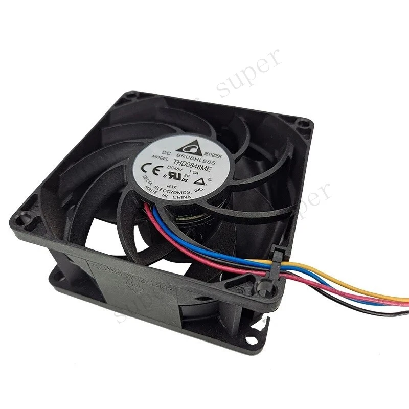 S+   48V 80mm 8cm Powerful High Speed CFM Axial Server Cooling Fan,Delta THD0848ME