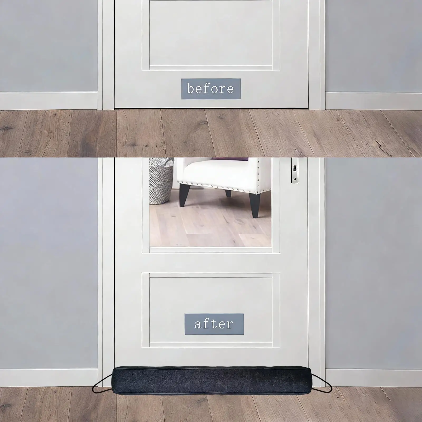 

Уплотнитель для дверей, защитная лента для нижней части или под дверью, легко устанавливается, черная, защищает от шума и погодных условий