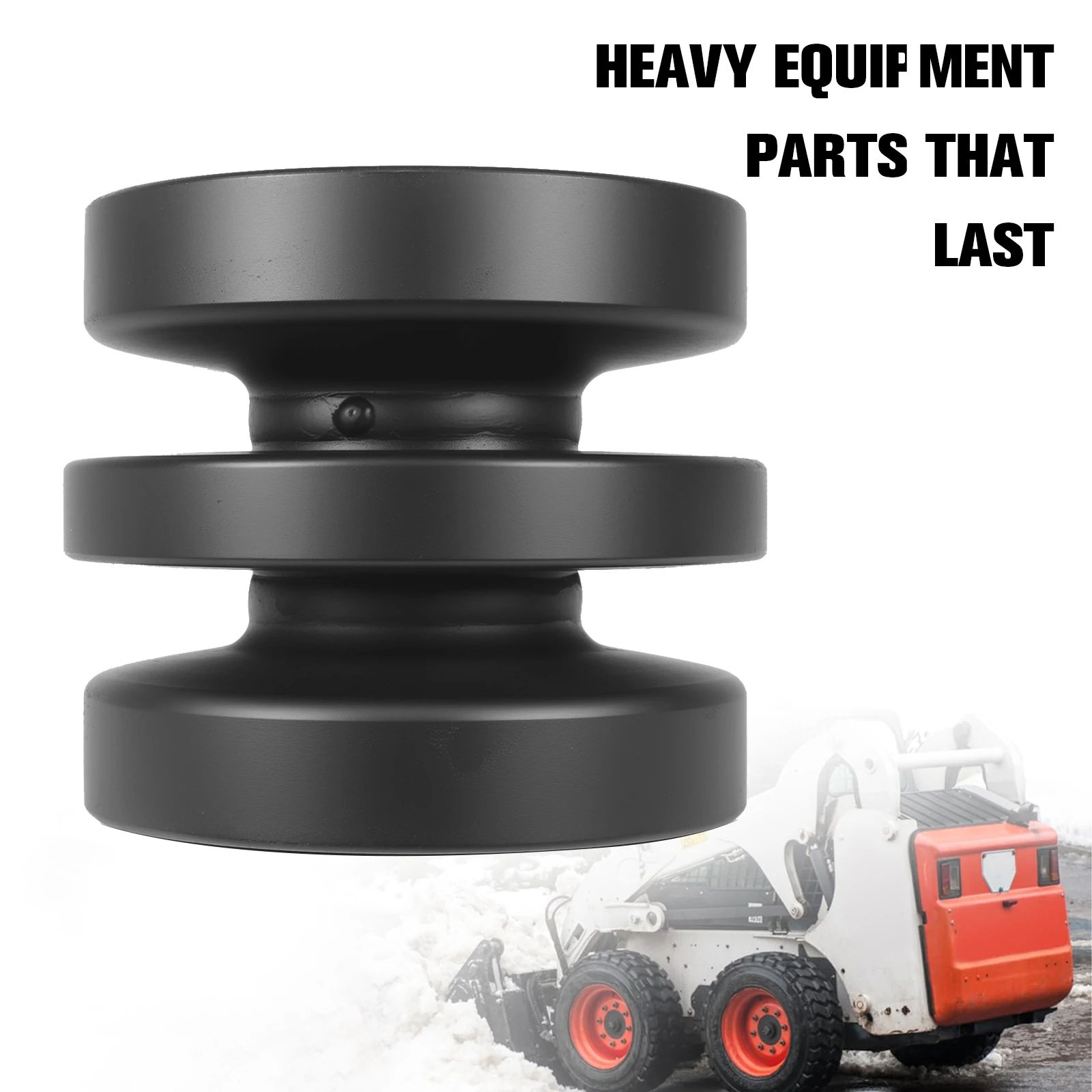 

6689371 Bottom Track Roller Replacement Skid Steer Loader Bottom Roller Fits for Bobcat 864 T320 T300 T250 T200 T190 T180