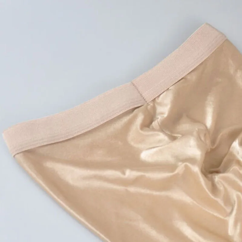 Meias femininas collants brilhantes sexy forma de cetim meia-calça verão pernas finas meias anti gancho suavemente boate meias